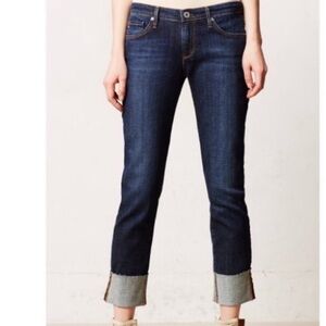 The Stevie AG Adriano Goldschmied Cuff Jeans Size 32